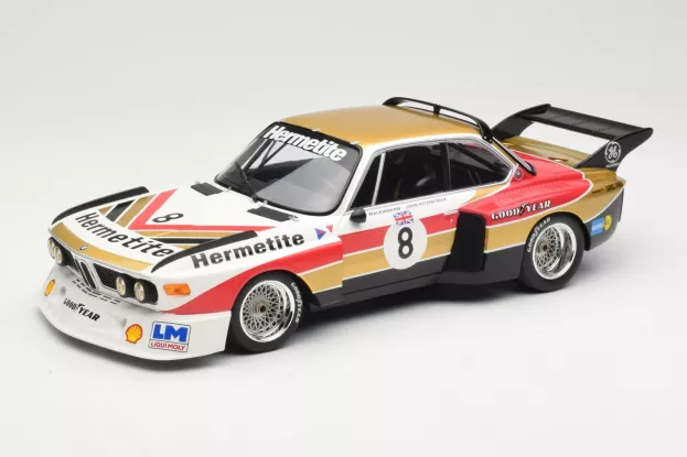 Minichamps Bmw Csl 3.5 Coupe Team Hermetite N 8 1000km Nurburgring 1976 J.fitzpatrick T.walkinshaw 1:18 155762608